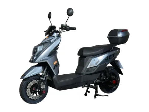 Scooter Elétrica JET Moto Chefe na cor prata — Resplen Motors