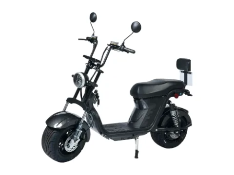 Scooter Elétrica X12 Moto Chefe na cor carbono — Resplen Motors